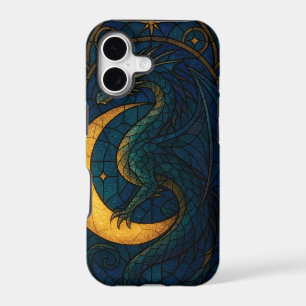 Celestial Dragon Stained Glass iPhone 17 Case