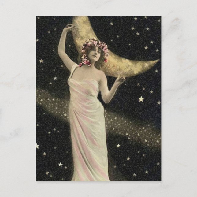 Celestial Drama Queen Postcard (Front)