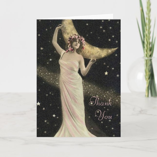 Celestial Drama Queen Thank You Card (Front)