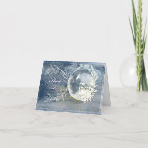 Celestial Dream  Letterpress Thank You Card