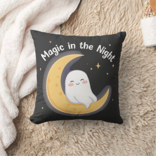 Celestial Dreams - Boho Moon & Stars Pillow