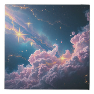 Celestial Dreams Faux Canvas Print