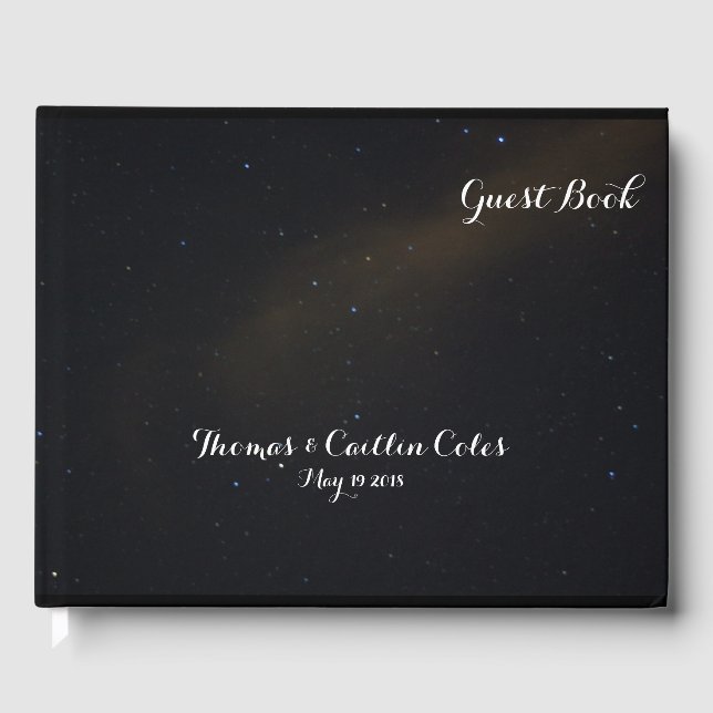 Celestial Dreams Guest Book (Front)