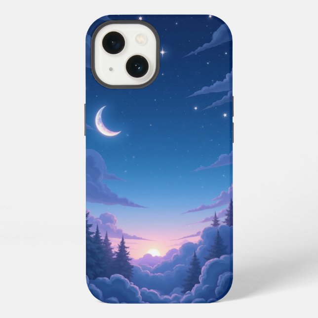 Celestial Dreamscape Iphone Case (Back)