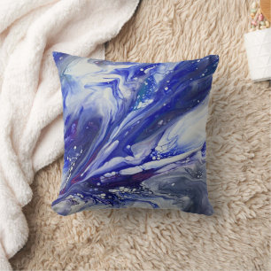 Celestial Drift Throw Pillow