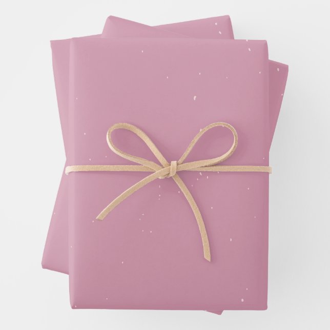 Celestial Dust & Starlight Texture Pattern Wrapping Paper Sheets (In situ)