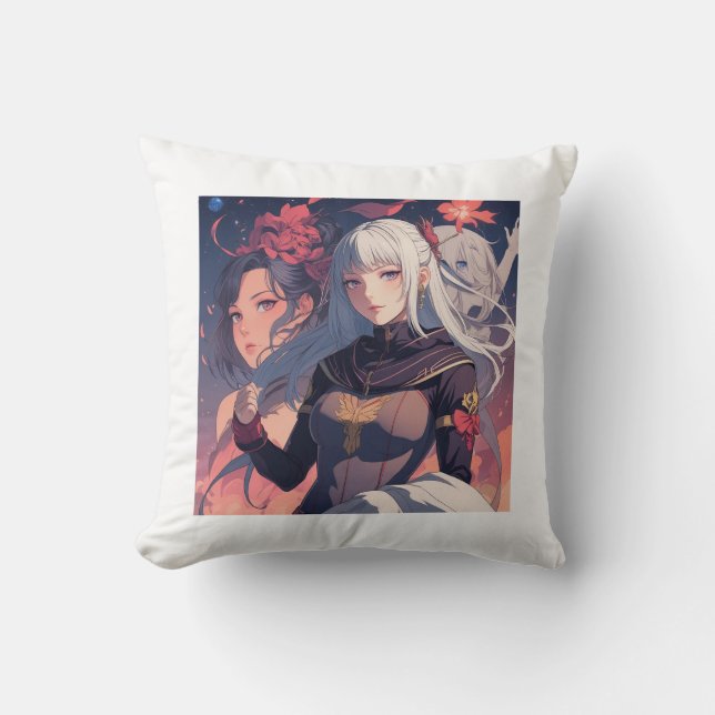Celestial Elegance: The Three Muses pillows (Front)