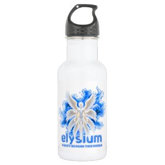 Celestial Elysium Guardian Angel Wings Pop Art Stainless Steel Water Bottle
