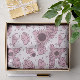 Celestial Engraving Toile (Andromeda Dusk) Tissue Paper