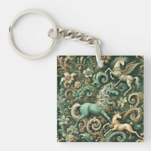 Celestial Equinox – Mythical Unicorn Keychain