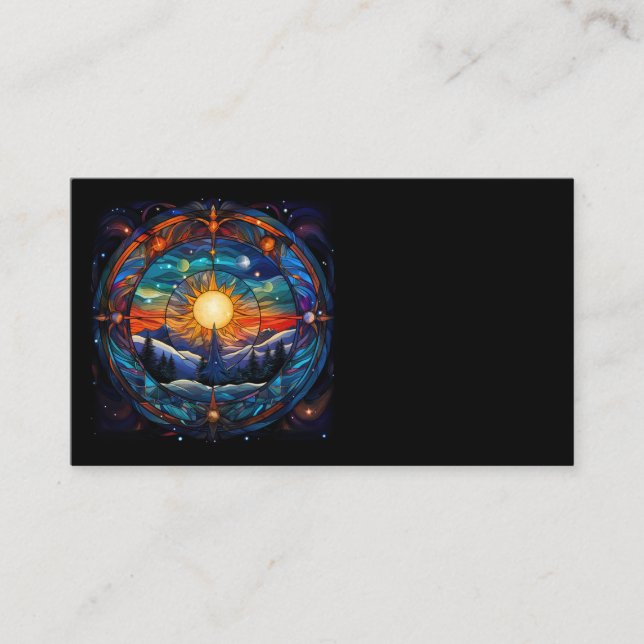 Celestial Escape Business Cards (Front)