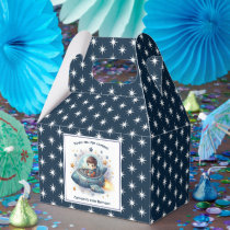 Celestial Event Starfield Space Birthday Party Favor Boxes