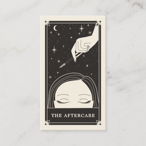 Celestial Eye Tarot Lash Aftercare card