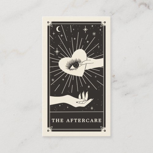 Celestial Eye Tarot Lash Aftercare card