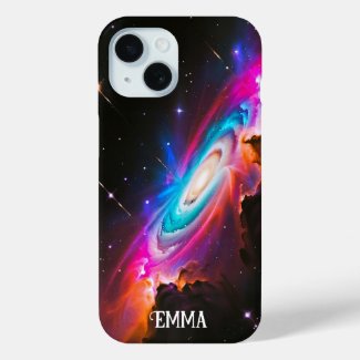 Celestial Fantasy Black Hole Custom iPhone Case