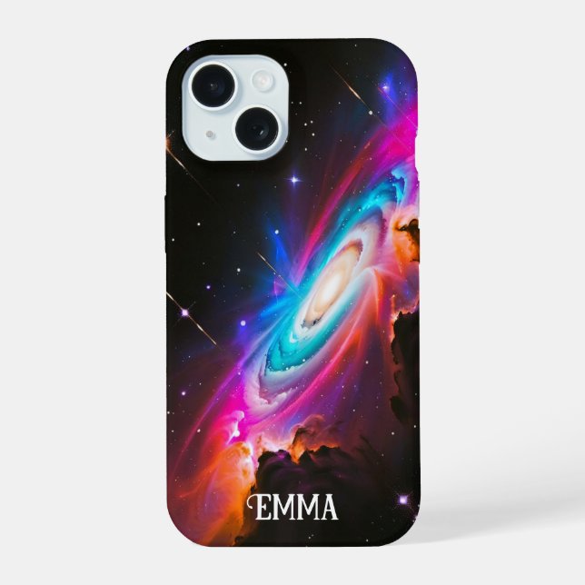 Celestial Fantasy Black Hole Custom Iphone Case (Back)