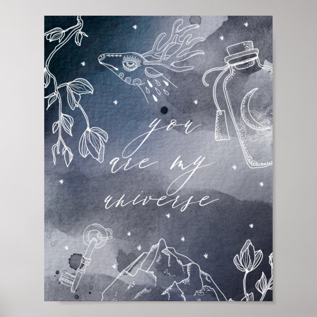 *~* Celestial Fantasy YOU ARE MY UNIVERSE Poster (Front)