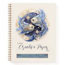 Celestial Fantasy Zodiac Symbol Pisces Birthday