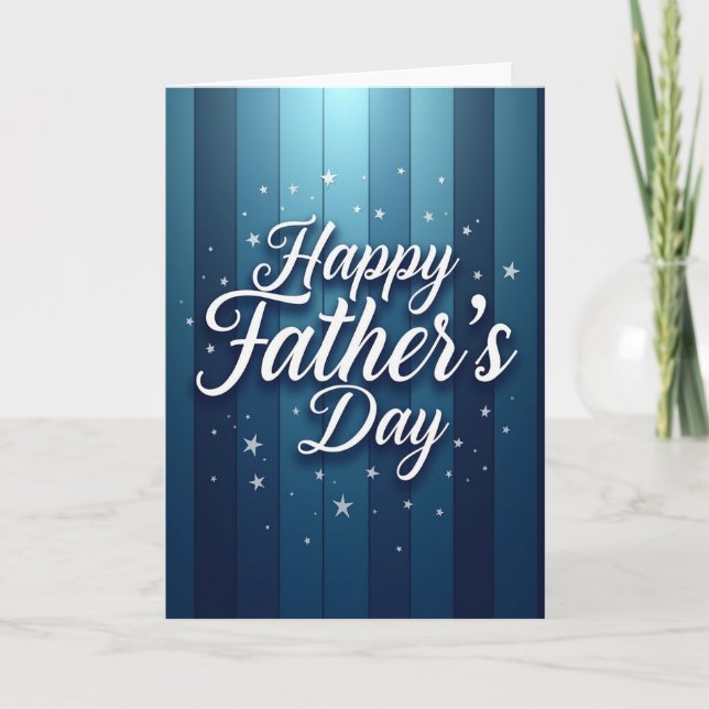 Celestial Fathers Day Card (Front)