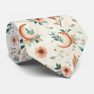 Celestial Floral Pattern (2) Neck Tie
