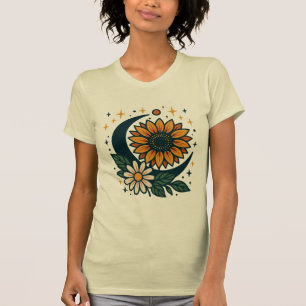 Celestial Flower Women's Slim Fit T-Shirt