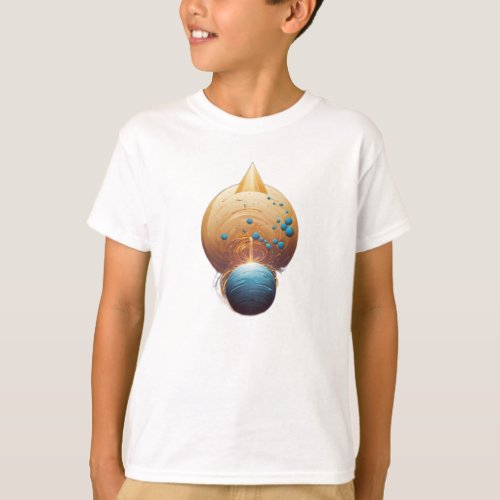 Celestial Forces Gravity_Pull Planet Logo T_Shirt