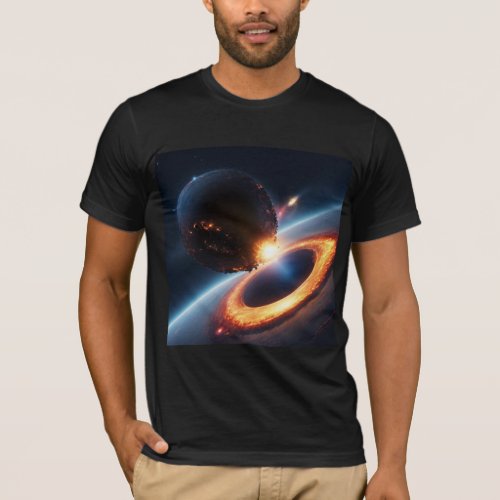Celestial Forces Gravity_Pull Planet Logo T_Shirt