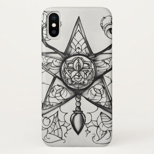 Celestial Forge Metal Band mobile Sticker iPhone X Case