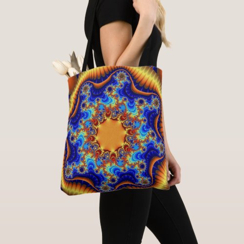 Celestial Fractalscope Tote Bag