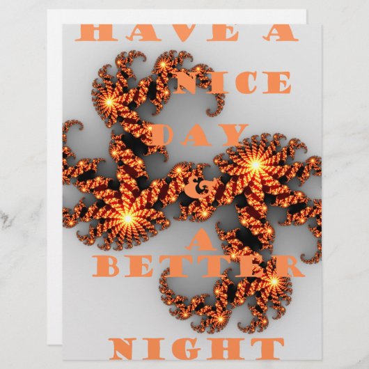 Celestial Galactic Have a Nice Day & Better Night  (Front/Back)