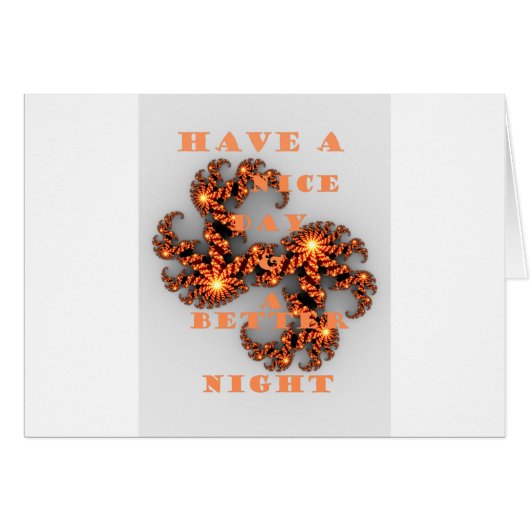 Celestial Galactic Have a Nice Day & Better Night Cards (Front Horizontal)