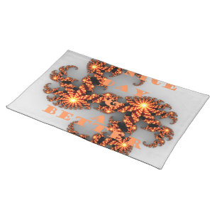 Celestial Galactic: Have a Nice Day & Better Night Cloth Placemat