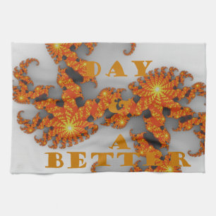 Celestial Galactic Have a Nice Day & Better Night Towel