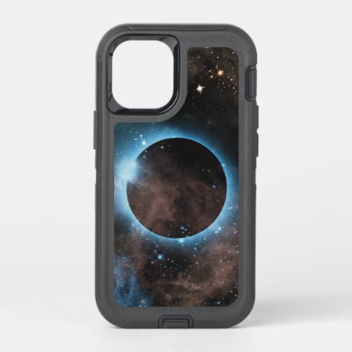 Celestial Galaxy Nebula Space Hubble Photo On OtterBox Defender iPhone 12 Mini Case