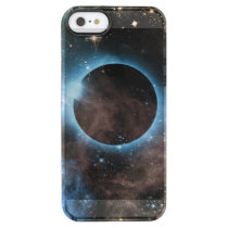 Celestial Galaxy Nebula Space Hubble Photo On Clear iPhone SE/5/5s Case
