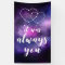 Celestial Galaxy Wedding It Was Always You Banner