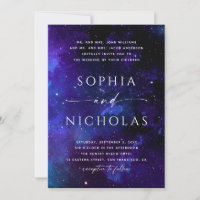 Celestial Galaxy Wedding | Space Night Sky & Stars