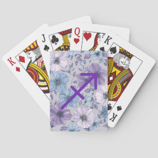  Celestial Gambit: Adventurous Sagittarius Poker Cards