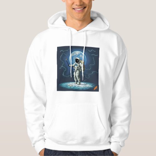 Celestial Genesis Collection _ Gravity_Themed Sta Hoodie