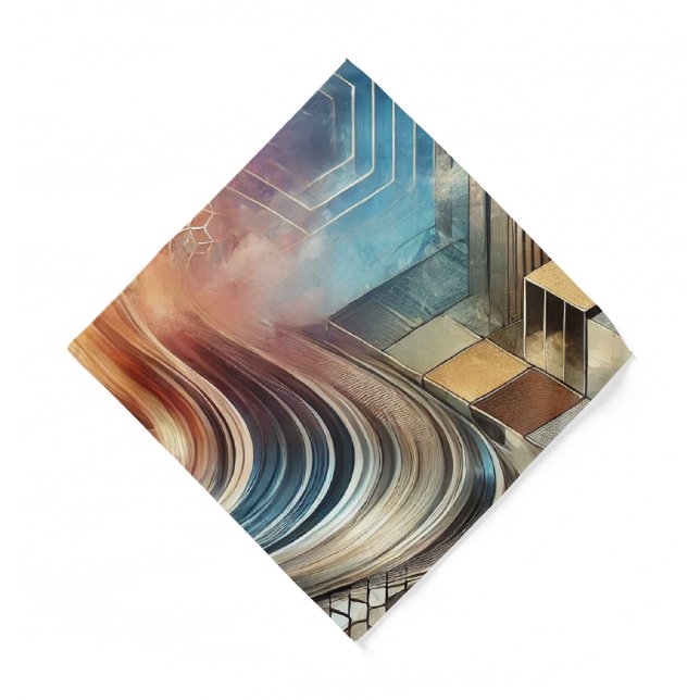 Celestial Geometric Bandana (Front)