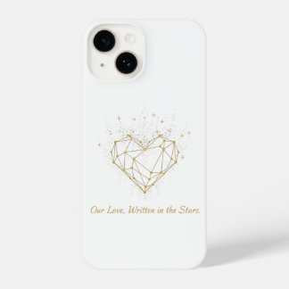 Celestial Geometric Heart iPhone Case - Our Love