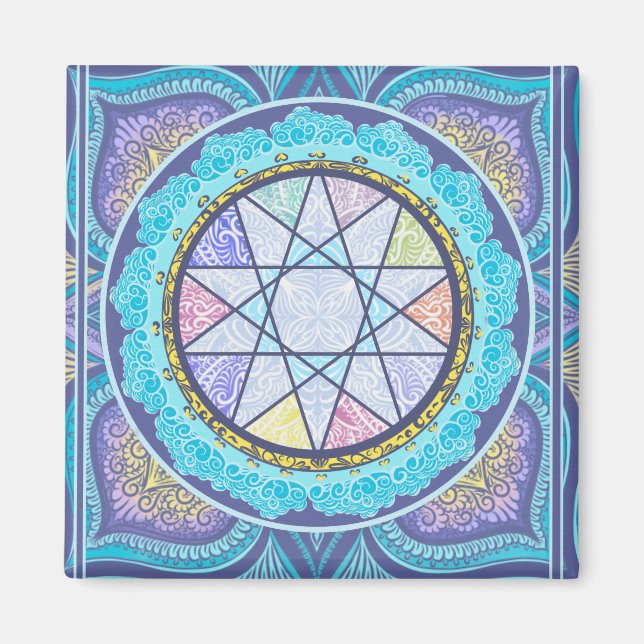 Celestial Geometry Portal Magnet (Front)