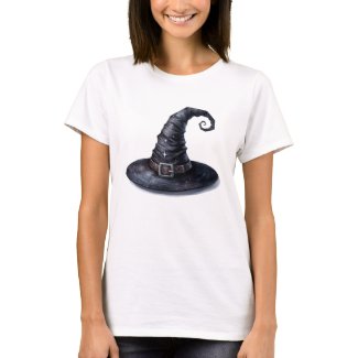 Celestial Glam Witch Hats Halloween T-Shirt