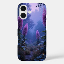 Celestial Glow Forest Unique iPhone Case
