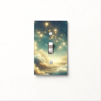 Celestial Glowing Stars Starry Sky  Light Switch Cover