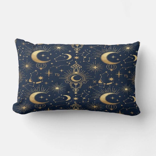 Celestial Gold Pillow (Front)
