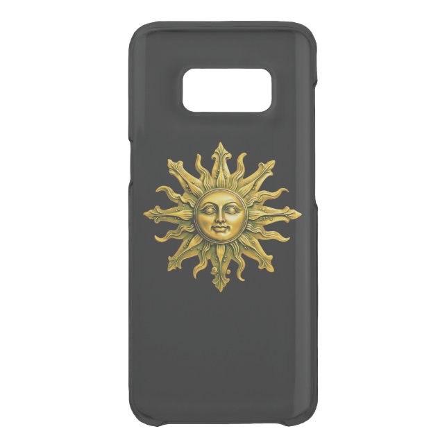 "Celestial Gold Radiance" The Sun Uncommon Samsung Galaxy Case (Back)