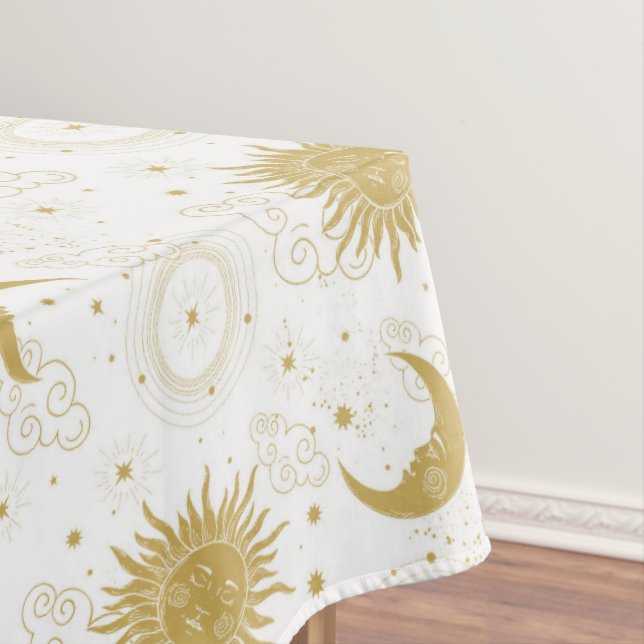 Celestial Gold Tablecloth (In Situ)