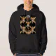 Celestial Golden Angels Pattern Design Hoodie | Zazzle