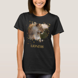 *~* Celestial Golden Artistic AP23 LIONESS Artsy T-Shirt